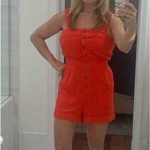 NWT FRNCH Paris romper size small